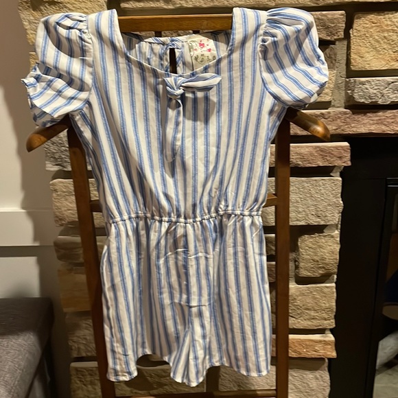 Girls (size 8) Shorts Romper - Picture 1 of 4